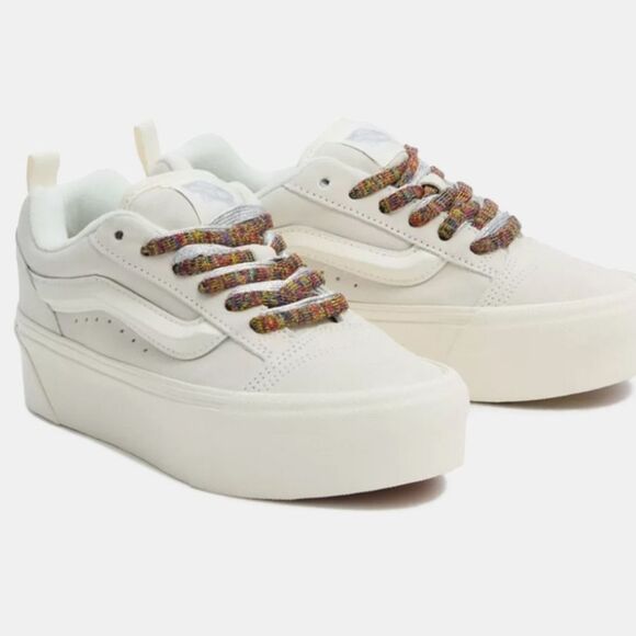 Vans Knu Stack White Chunky Platform Sneakers Size Men's 4/Women's 5.5 NWOB - Picture 4 of 9